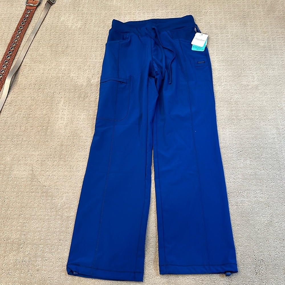 Cherokee infinity scrub pants galaxy blue